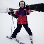Chalet біля лісу з двома спальнями