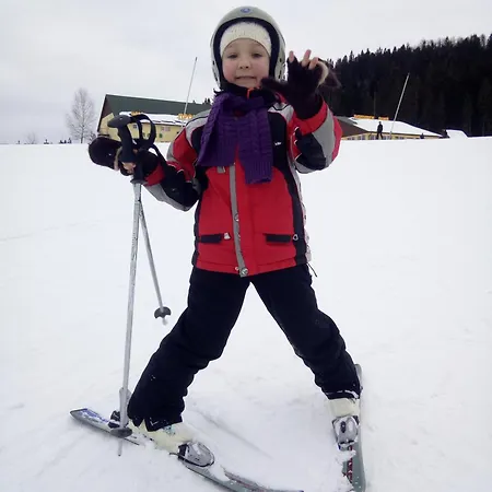 Dağ evi біля лісу з двома спальнями
