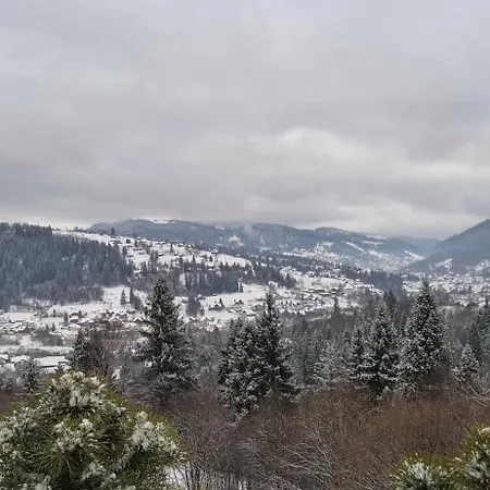 Dağ evi біля лісу з двома спальнями Slavske